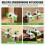 4pcs Woodworking Filler Board Installation Clamp for Cabinet Alignment and Panel Positioning 3