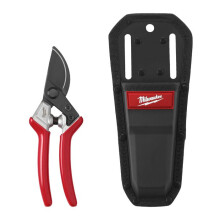 Sécateur bypass - MILWAUKEE - 4932499680 - Coupe 20 mm - Lame bypass optimisée - Livré avec étui