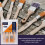 Hamilton Hamilton Fine Tip Flat Paint Brushes Decorating Set 5 Pack 7