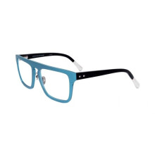 Gafas de vista - KVA52 - Rojo multicolor - Puente 18 mm - Creación Kris Van Assche