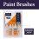 Hamilton Hamilton Fine Tip Flat Paint Brushes Decorating Set 5 Pack 10