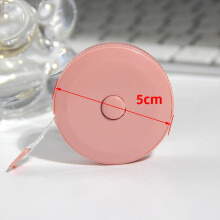 (Pink / 1.5M 60Inch) Soft Tape Measure Double Scale Sewing Tailor Body Measuring Ruler 1.5M 2M