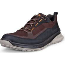 (11.5 UK (46EU), Black/Mocha) ECCO Mens Ult-Trn Low Rise Leather Waterproof Walking Trainers Sneakers Shoes