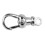 (17mm) Sterling Silver Fixed Top Albert Clasps 1