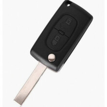Eochair-Fob Comhoiriúnach le Peugeot 207 307 308 3008 5008 807 Expert Partner C2 C3 C4 C8 Berlingo Jumpy - CE0536 - 2 Chnaipe Phonillico_Surprise Gi