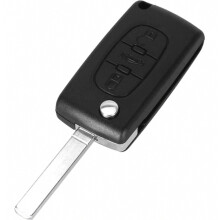 Key Fob Compatible Peugeot Expert 407 307 207 308 Citroen C3 Picasso C5 - CE0523 - 3 Buttons - Trunk - No Battery Compartment Phonillico_Surprise Gi