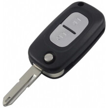 Key shell Compatible Renault Clio Kangoo Master Clio Modus Trafic Twingo Wind - 2 Buttons - Phonillico Remote Control_Surprise Gift
