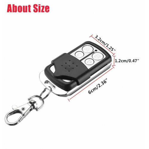 4-Button CompatibleRemote Control Key Compatible Garage Doors, 230MHz/433.92MHz Wireless_Surprise Gift 1