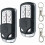 Compatibleremote control Compatible gates/garages - No Brand - 433.92 MHz 4 channels - Fixed code copying/learning - 2-pack_Surprise Gift 1