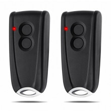 afstandsbedieningen voor garagedeuropeners, compatibel met RSC2-433, RSE2-433, RSZ1-433, en een draagbare poortzender, compatibel met Liftronic_Verra