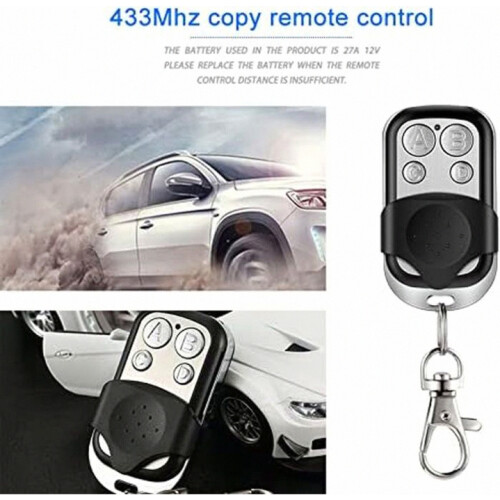 Compatibleremote control [2 pieces], 433 MHz Compatibledoor remote control Compatible automatic garage doors_Surprise Gift 1
