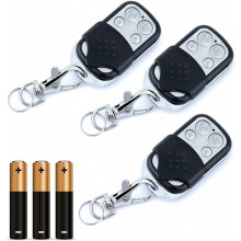 Compatiblegate remote control - YYV - 433.92 MHz - Self-learning programming - 4 channels - Black_Surprise Gift