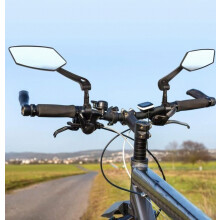 1 set 2 pieces Bicycle Motorcycle Rearview Mirror, Bicycle Rearview Mirror, Electric Scooter Rearview Mirror._Surprise Gift