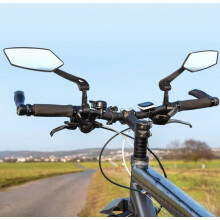 1 set 2 pieces Bicycle Motorcycle Rearview Mirror, Bicycle Rearview Mirror, Electric Scooter Rearview Mirror._Surprise Gift