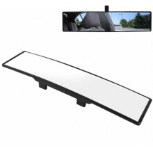 CompatibleCar Rearview Mirror, Blind Spot Mirror, Anti-Glare Interior Rearview Mirror, 300 x 75 mm_Surprise Gift