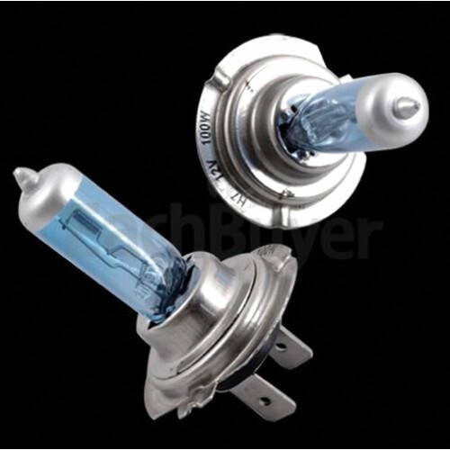 H7 Headlight bulb light 12V/100W ultra white 5000K_Surprise Gift