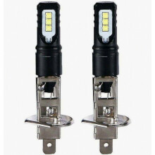 2x H1 6000k Superhelder Wit 6000lm DRL LED Koplamp Kit Grootlicht_Verrassingscadeau