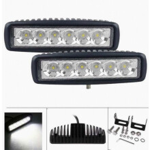 18W LED-spot autolamp, LED-werklamp, koplampen voor SUV's en ATV's, 2 stuks_Verrassingscadeau