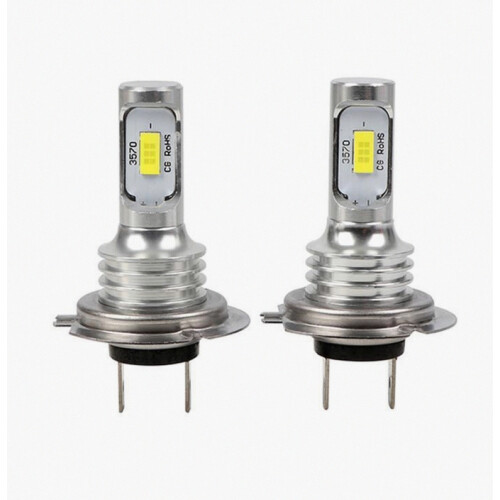 Κιτ προβολέων LED, λευκό M6000K, H7 80W 10000LM, 1