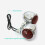 Ζεύγος φλας μοτοσικλέτας 12V συμβατών με Harley C 3