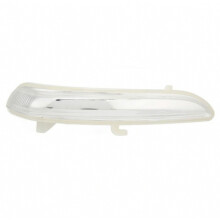 Copertura indicatore di direzione per specchietto retrovisore sinistro con lente trasparente, compatibile con ripetitori per auto_regalo a sorpresa