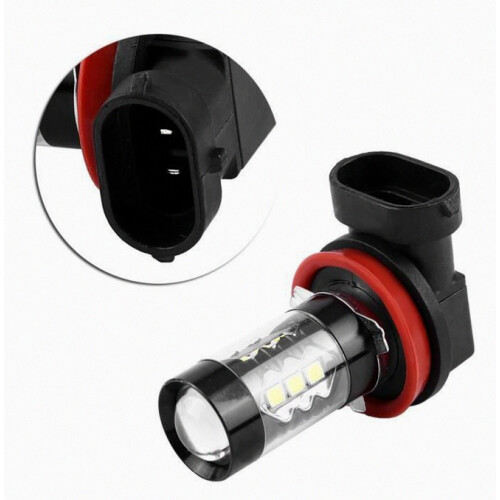 Λαμπτήρας LED H11 2 τεμ. H11 H8 12V-24V 80W Αυτοκ 2