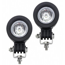 (2 stuks) LED-koplampen voor motorfietsen, 10W LED-werklamp met groot bereik, LED-lichtbalk voor motorfietsen_Verrassingscadeau