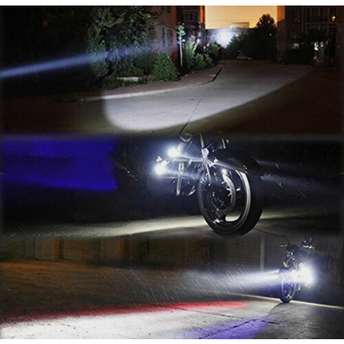 τεμάχια 125W προβολέας μοτοσικλέτας LED βοηθητικά 2