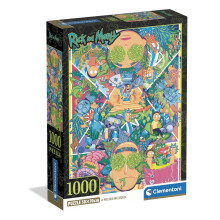 CLEMENTONI PZL 1000 RICK&MORTY -2- COMPACT BOX - 37511