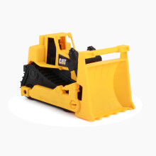 Cat Construction Fleet 10" Bulldozer Toy - Heavy Duty Plastic, Working Blade & Free Rolling Wheels