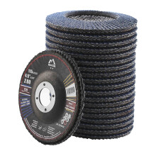 Merryland 20 Pack Flap Disc 115 mmMetal 80 Grit T29 Flap Wheel | 115mm Angle Grinder, Flap Wheel, Stainless Steel Iron Universal