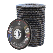 Merryland 20 Pack Flap Disc 115 mm Metal 60 Grit T29 Flap Wheel | 115mm Angle Grinder, Flap Wheel, Stainless Steel Iron Universal