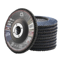 Merryland 10 Pack Flap Disc 115 mm Metal 60 Grit T29 Flap Wheel | 115mm Angle Grinder, Flap Wheel, Stainless Steel Iron Universal