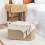 TIMEYARD 65L Large Laundry Basket Cotton Rope Woven Storage Basket 5