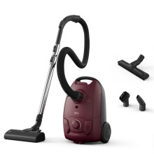 AEG Bagged Cylinder Vacuum Cleaner 5000 AB51C2DR Dark Red