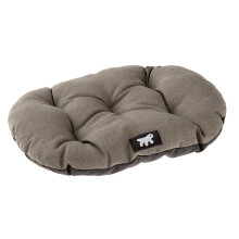 Ferplast Cat Bed, Dog Bed Washable Pet Mat Cushion in Cotton with Soft Padding, 43 x 30 cm. Brown