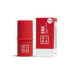 3INA - The No-Rules Stick 244 (mini) - Classic red - Cream Blush Stick | with Hyaluronic Acid - 3-in-1 Cheek Lip & Eye Blush with Natural Finish