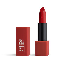 3INA - The Lipstick 250 - Wine red - Matte Creamy Lip Colour | Long Lasting Lipstick with Vitamin E & Shea Butter - Vegan - Cruelty Free