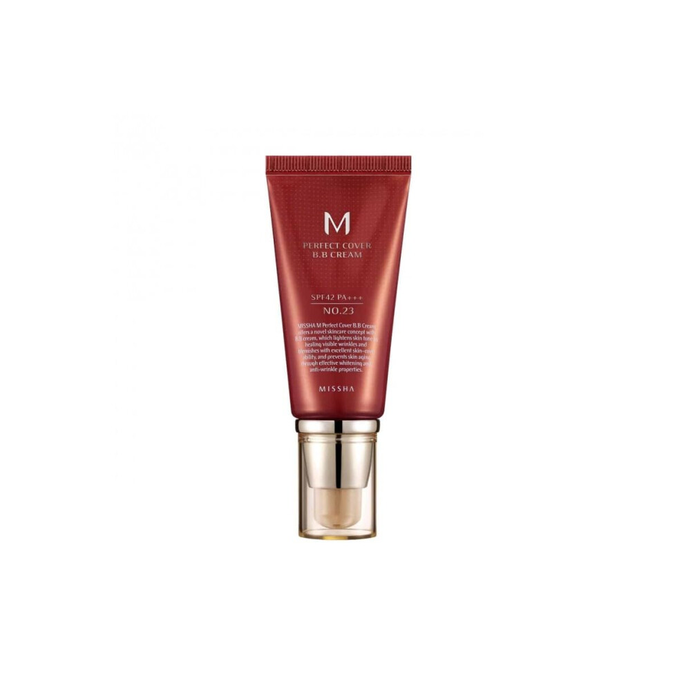 MISSHA Perfect Cover BB Cream 20ml #23 Natural Beige - Image 4