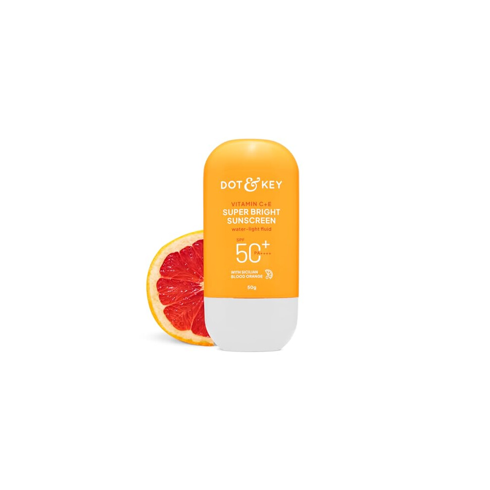 Dot & Key Vitamin C E Super Bright Sunscreen Spf 50 50 g (Pack of 1), White - Image 2