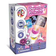 Science4you Unicorn Torch Projector for Kids - Projector Torch for Kids includes 24 Images and Poster of Unicorns