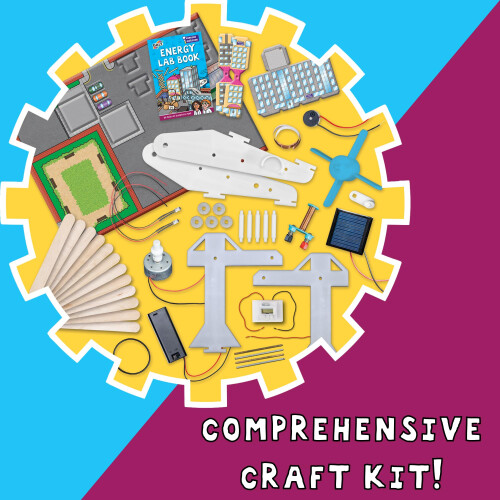 Galt GALT Energy Lab - Kids Science Kit with 7 Fun, Hands-On Physics Experiments 2