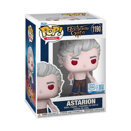 Funko Funko POP! Games: Baldur's Gate 3 - Astarion Shirtless - Amazon Exclusive