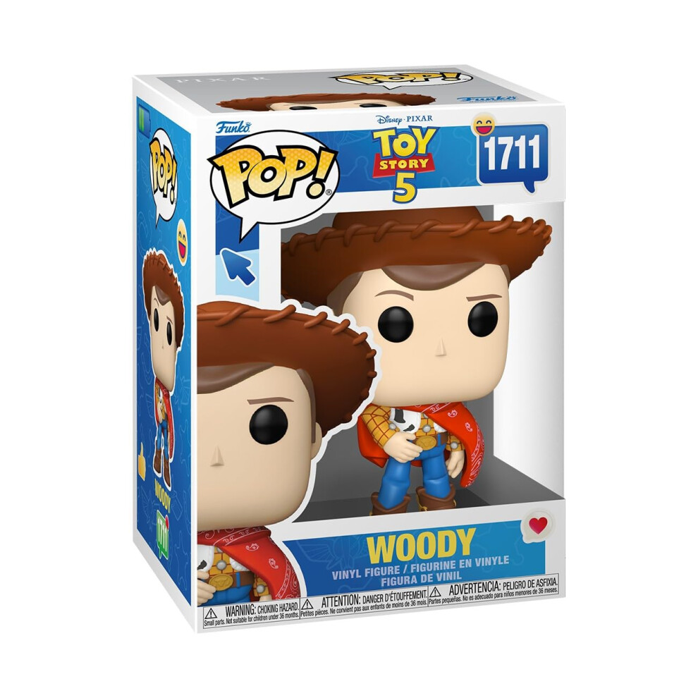 Disney Toy Story 5 Woody Funko Pop Vinyl Figure Red Collectible - Image 11