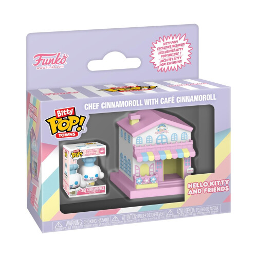 Funko Funko Bitty POP! Town: Sanrio - Cinnamoroll Cafe
