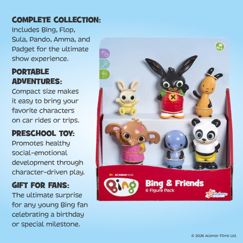 Bing Play Figure Sets (Bing & Charlie) 2