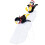 Weihnachts-Pinguin-Rutsche, 130 LEDs, 120 cm 1