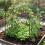 Gartenspalierbogen, U-förmig, PE-beschichtetes Metall, Schwarz 6