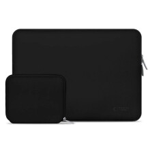Tech-Protect Neoslim Laptoptasche 13-14" mit Zubehörtasche - Schwarz