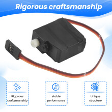 Brushless 3 Wire Servo 17G for SCY 16101 16102 16103 16201 Pro 1/16 Brushless RC Car Upgrades Parts Accessories